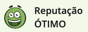 Reputação Ótimo no Reclame Aqui